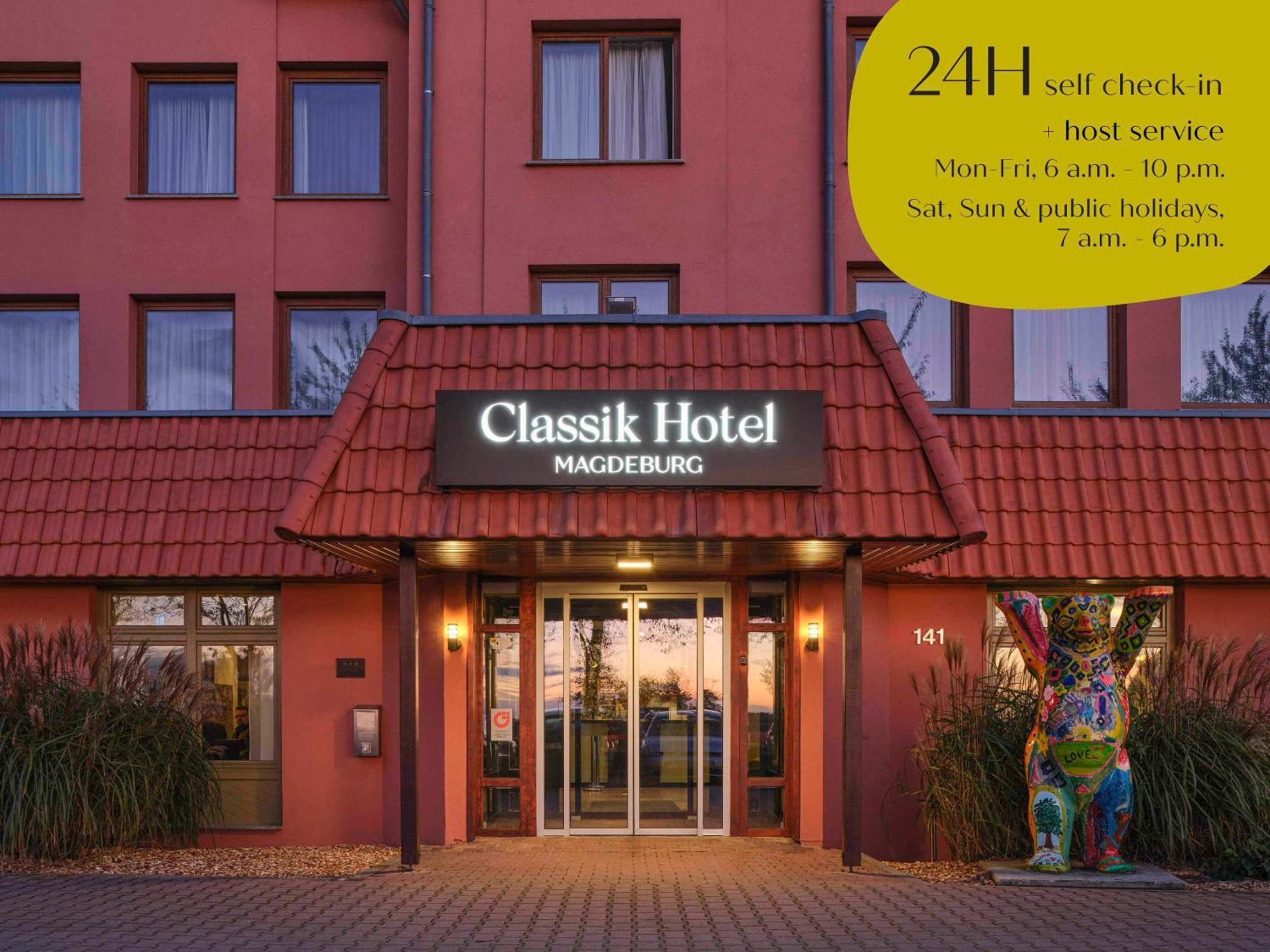 Classik Hotel Magdeburg Bagian luar foto